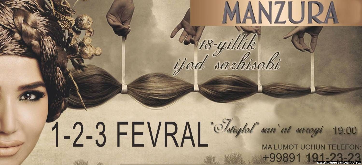 Manzura - 18-yillik ijod sarhisobi (Konsert dasturi 2015) Manzura - 18-yillik ijod sarhisobi (Konsert dasturi 2015) смотреть онлайн
